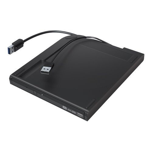 BUFFALO USB2.0用 ポータブルDVDドライブ Wケーブル収納タイプ ブラック DVSM-PC58U2V-BKC Amazon.co.jp: BUFFALO USB2.0用 ポータブルDVDドライブ W